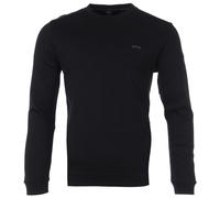 BOSS Green Salbo Herren Sweatshirt mit gebogenem Logo S