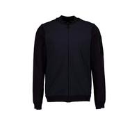 BOSS Green Strickjacke Herren Regular Fit Mikrofaser blau, M