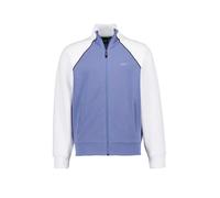 BOSS Sweatshirt aus Baumwoll-Mix mit kontrastfarbenen Paspeln - Style SW_Join Skaz, 50553566 Weiß / Blau XXL