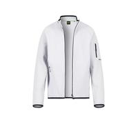 BOSS Green Sweatjacke Herren Regular Fit Baumwolle grau, XXL