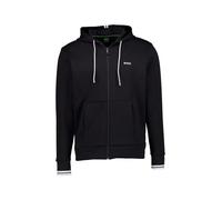 BOSS Green Sweatjacke Herren Regular Fit Baumwolle schwarz, M