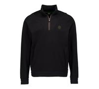 BOSS Sweatshirt mit Reißverschluss am Kragen aus Baumwoll-Mix mit Double-B-Monogramm - Style Sweat TL, 50530978 Schwarz XL