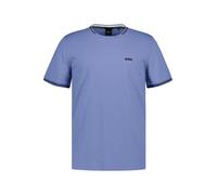 BOSS T-Shirt aus Stretch-Baumwolle mit Streifen und Logo - Style Taul, 50521245 Hellblau S