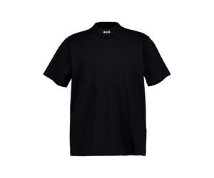 BOSS Green T-Shirt Herren Regular Fit Kurzarm Baumwolle schwarz, M