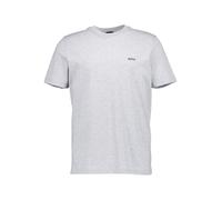 BOSS Green T-Shirt Herren Regular Fit Kurzarm Rundhals Baumwoll-Jersey grau, M