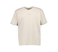 BOSS Green T-Shirt Herren Regular Fit Kurzarm Rundhals Baumwolle beige, XXL