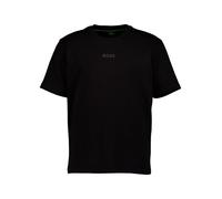 T-Shirt BOSS GREEN "Tee 10", Herren, Gr. M, schwarz (schwarz001), Single Jersey, Obermaterial: 100% Baumwolle, unifarben, casual, oversize, Rundhals, Kurzarm eingesetzt normaler Saum, Shirts, mit Rund