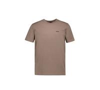 BOSS Green T-Shirt Herren Regular Fit Kurzarm Rundhals braun, S