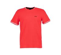 BOSS Green T-Shirt Herren Slim Fit Kurzarm Rundhals Baumwolle rot, XXL