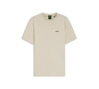BOSS GREEN "Tee" mit gummiertem Kontrast-Logo (17090325-XL) light beige275