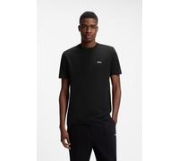 BOSS GREEN "Tee Regular Fit" Stretch Jersey Cotton, Logo on Chest, Rundhals (20666535-XL) schwarz001