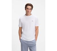 BOSS GREEN "Tee Regular Fit" Stretch Jersey Cotton, Logo on Chest, Rundhals (74704658-XXL) weiß100