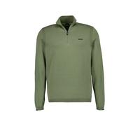 BOSS Pullover aus Baumwolle mit kurzem Reißverschluss - Style KN_Ever-X QZ, 50556146 Olive M