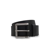 BOSS Herren Joris Sz40 Ledergürtel mit Logo auf der Dornschließe Schwarz001 100