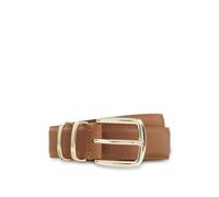 BOSS Gürtel aus italienischem Leder - Style Plum-ML_Sz30, 50568472 Braun 90