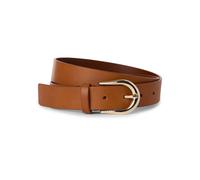 BOSS Gürtel aus Rindsleder mit Dornschließe Modell 'Carol' in Cognac, Größe 85