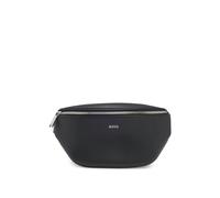 BOSS Gürteltasche aus genarbtem Material mit Logo-Schriftzug - Style Daxter_Bumbag, 50563859 Schwarz ONESI