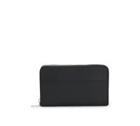 BOSS Gürteltasche aus Leder mit glattem und genarbtem Finish - Style New Crosstown WI_Crs, 50552504 Schwarz ONESI