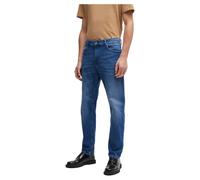 BOSS Black Jeans Herren Regular Fits Baumwoll-Stretch blau, 34/34