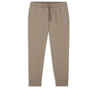 BOSS Jogginghose aus Stretch-Baumwolle mit Logo-Detail - Style Hadiko, 50555505 Hellbraun M
