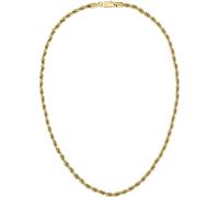 BOSS Jewelry Gliederhalskette für Herren Kollektion MYLES aus Edelstahl und Gelbgold-beschichtung - 1580840