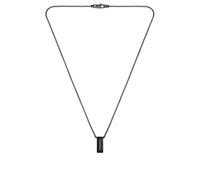 BOSS Halskette mit gebürstetem und poliertem Finish - Style CANDOR JEWELRY, HB1580750 Schwarz ONESI