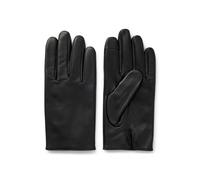 BOSS Handschuhe aus genarbtem Leder mit durchgehendem Innenfutter und gelasertem Logo - Style Glove, 50526831 Schwarz 10