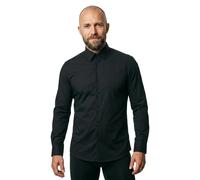 BOSS Slim Fit Hemd schwarz, Einfarbig