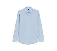 BOSS Hemd mit schlankem Schnitt aus Baumwoll-Mix mit feiner Webstruktur - Style P-HANK-K-261, 50571081 Hellblau 39