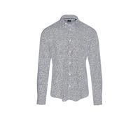 BOSS Bedrucktes Slim-Fit Hemd aus funktionalem Stretch-Jersey - Style P-ROAN-kent-C1-233, 50545269 Dunkelblau XL