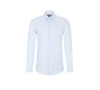 BOSS Hemd Herren Slim Fit Baumwolle blau, 43
