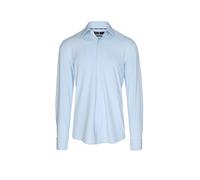 BOSS Slim-Fit Hemd aus strukturiertem Performance-Stretch-Jersey - Style P-HANK-kent-C1-222, 50545163 Hellblau 43
