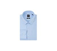 BOSS Slim Fit Hemd blau, Einfarbig