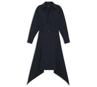 BOSS Hemdblusenkleid aus Baumwoll-Popeline mit Gürtel - Style Doloh, 50555894 Dunkelblau 34