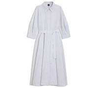 BOSS Hemdblusenkleid aus Baumwoll-Popeline mit Streifen-Muster - Style Debeca, 50567169 Gemustert 40
