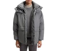 BOSS Wasserabweisende Steppjacke mit abnehmbarer Kapuze - Style Onier, 50547555 Grau 54