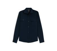 BOSS Heritage Casual-Fit Hemd aus kompakter Baumwoll-Popeline - Style H-ROB-SP-2P-263, 50567050 Dunkelblau M