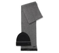 Boss Hernesto Schal 188 cm Geschenkbox schwarz