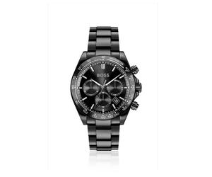 BOSS HERO 2.0 Chronograph mit schwarzem Zifferblatt und tonalem Armband - Style HERO 2.0, 58564954 Schwarz ONESI