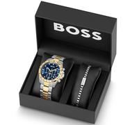 BOSS Hero Sport Giftset 1570184 - Herren - 45 mm - Analog - Quarz - Mineralglas