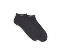 BOSS Herren 2P AS uni CC Knöchellange Socken aus Stretch-Gewebe im Zweier-Pack
