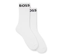 BOSS Socken Herren 2er-Pack Baumwolle Schwarz Größe 43-46