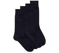 Boss Socken 2P RS Uni, (2 Paar), mit gerippten Bündchen 39-42 blau Herren Multipacks Herrenwäsche 39-42 dunkelblau