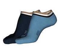 BOSS Herren 2P SH Stripe CC Zweierpack kurze Socken mit Signature-Streifen an den Bündchen