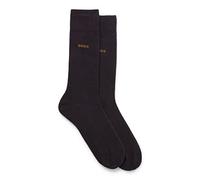 BOSS Herren 2p Uni Cc Herrensocken, New - Dark Brown206, 43-46 EU