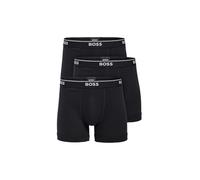 BOSS Herren 3er-Pack Boxershorts aus Baumwolle Retroshorts, Midnight Black, Medium