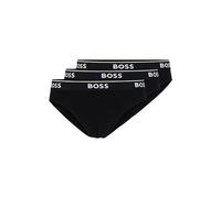 BOSS Herren 3er-Pack Klassische Stretch-Slips mit Normaler Passform Slip, Schwarz, Medium