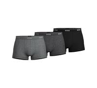 BOSS Herren 3er-Pack Shorts aus Stretch-Baumwolle, Normale Passform Badehose, Grau/Anthrazit/Schwarz, XX-Large