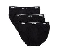 BOSS Herren 3er-Pack Slips aus Reiner Baumwolle Unterhose, New Black, Small