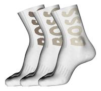 BOSS Herren 3p Qs Rib Logo CC 10263518 01 Short_Socks